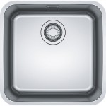 Sink Stainless (Steel) 42x41,5 material: Inox surface: Matt free Undermount 1 bowl, color: Chrome Stainless steel