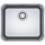 Sink Stainless (Steel) 44,5x38 material: Inox surface: Matt free Undermount 1 bowl, color: Chrome Stainless steel