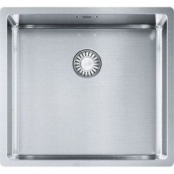 Sink Stainless (Steel) 45x41 material: Inox surface: Matt free Flushmount / Undermount 1 bowl, color: Chrome Stainless steel