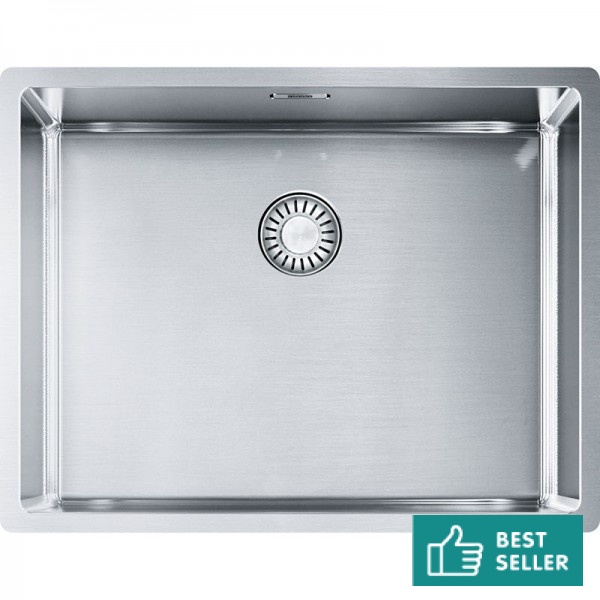 Sink Stainless (Steel) 54x41 material: Inox surface: Matt free Flushmount / Undermount 1 bowl, color: Chrome Stainless steel