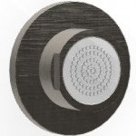 Ντους (Jet) Φ5cm επίτοιχο Brushed Nickel, χρώμα: Χρωμέ από ορείχαλκο επιφάνεια: Βουρτσισμένη Ντους