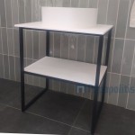 Βάση επίπλου χωρίς νιπτήρα 60x45x70 από μέταλλο με πάγκους slod surface επιδαπέδιου τύπου, χρώμα: Μαύρο Βάσεις επίπλου χωρίς νιπτήρα Βάση επίπλου χωρίς νιπτήρα 60x45x70 από μέταλλο με πάγκους slod surface επιδαπέδιου τύπου, χρώμα: Μαύρο Βάσεις επίπλου χωρίς νιπτήρα