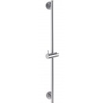 Βέργα ντους 70cm από ορείχαλκο inox finish απλή, χρώμα: Χρωμέ επιφάνεια: Βουρτσισμένη Βέργες ντους