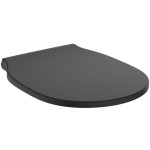 Κάλυμμα λεκάνης soft closing Wrapover silk black (Ματ), χρώμα: Μαύρο Καλύμματα
