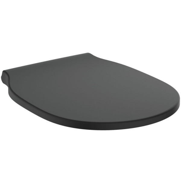 Κάλυμμα λεκάνης soft closing Wrapover silk black (Ματ), χρώμα: Μαύρο Καλύμματα