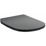 Κάλυμμα λεκάνης soft closing Sandwich Silk Βlack (ματ) slim, χρώμα: Μαύρο Καλύμματα Κάλυμμα λεκάνης soft closing Sandwich Silk Βlack (ματ) slim, χρώμα: Μαύρο Καλύμματα