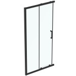 Καμπίνα ντουζιέρας ευθύγραμμη 100x195,5 6mm συρόμενη για ορθογώνια καμπίνα επιφάνεια: Ματ, χρώμα: Μαύρο Ευθύγραμμες Καμπίνα ντουζιέρας ευθύγραμμη 100x195,5 6mm συρόμενη για ορθογώνια καμπίνα επιφάνεια: Ματ, χρώμα: Μαύρο Ευθύγραμμες