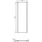 Καμπίνα ντουζιέρας ευθύγραμμη 70x195,5 6mm σταθερή silk black επιφάνεια: Ματ, χρώμα: Μαύρο Ευθύγραμμες Καμπίνα ντουζιέρας ευθύγραμμη 70x195,5 6mm σταθερή silk black επιφάνεια: Ματ, χρώμα: Μαύρο Ευθύγραμμες