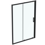 Shower enclosure Linear 140x195,5 6mm sliding silk black surface: Matt, color: Black Linear Shower enclosure Linear 140x195,5 6mm sliding silk black surface: Matt, color: Black Linear