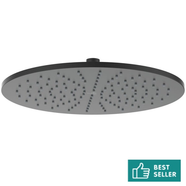 Shower head Wall-mounted / Ceiling-mounted 30x30 material: Brass, style: 1 spray silk black, color: Black surface: Matt Overhead showers Shower head Wall-mounted / Ceiling-mounted 30x30 material: Brass, style: 1 spray silk black, color: Black surface: Matt Overhead showers