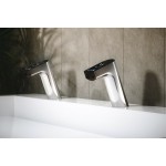 Wash basin tap Deck-mounted electronic material: Brass Without waste Μ size, color: Chrome surface: Glossy