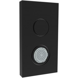Ντους (Jet) Black Matt, χρώμα: Μαύρο από ορείχαλκο επιφάνεια: Ματ