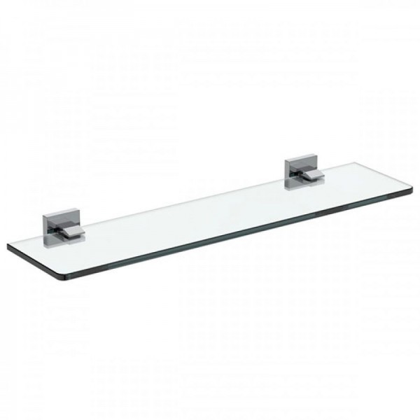 Shelf 51cm material: Crystal surface: Glossy, color: Chrome Shelves Shelf 51cm material: Crystal surface: Glossy, color: Chrome Shelves