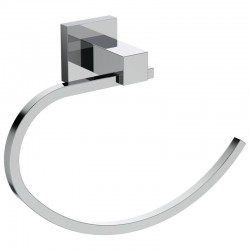 Towel ring open material: Brass, color: Chrome surface: Glossy Towel rings