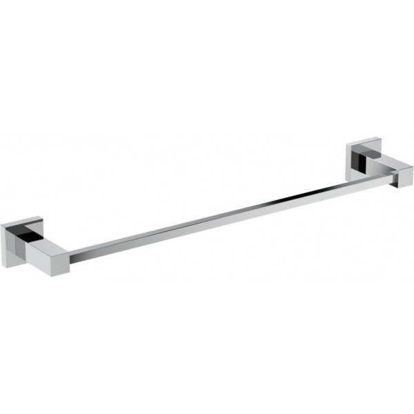 Towel 45cm Fixed material: Brass single, color: Chrome surface: Glossy Towel rails
