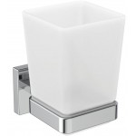 Cupholder material: Crystal Wall-mounted, color: Chrome surface: Glossy Tumbler holders