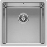 Νεροχύτης ανοξείδωτος 40x40x20 από inox επιφάνεια: Λεία ματ χωρίς πάγκο ένθετος 1 γούρνα, χρώμα: Χρωμέ Νεροχύτης ανοξείδωτος 40x40x20 από inox επιφάνεια: Λεία ματ χωρίς πάγκο ένθετος 1 γούρνα, χρώμα: Χρωμέ