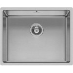 Νεροχύτης ανοξείδωτος 54x40x20 από inox επιφάνεια: Λεία ματ χωρίς πάγκο ένθετος 1 γούρνα, χρώμα: Χρωμέ Νεροχύτης ανοξείδωτος 54x40x20 από inox επιφάνεια: Λεία ματ χωρίς πάγκο ένθετος 1 γούρνα, χρώμα: Χρωμέ
