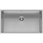 Νεροχύτης ανοξείδωτος 74x40x20 από inox επιφάνεια: Λεία ματ χωρίς πάγκο ένθετος 1 γούρνα, χρώμα: Χρωμέ Νεροχύτης ανοξείδωτος 74x40x20 από inox επιφάνεια: Λεία ματ χωρίς πάγκο ένθετος 1 γούρνα, χρώμα: Χρωμέ