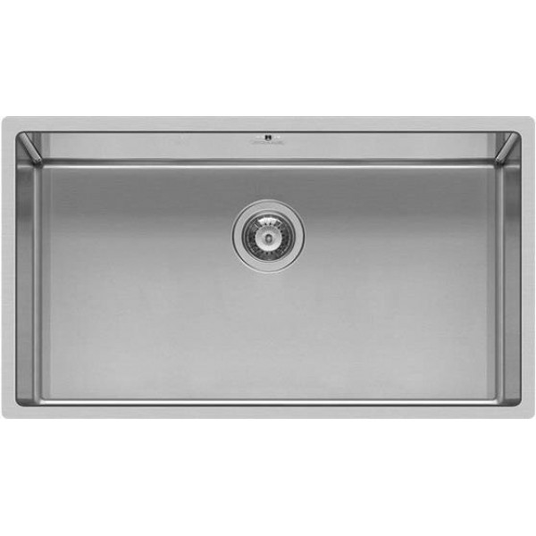 Νεροχύτης ανοξείδωτος 74x40x20 από inox επιφάνεια: Λεία ματ χωρίς πάγκο ένθετος 1 γούρνα, χρώμα: Χρωμέ Νεροχύτης ανοξείδωτος 74x40x20 από inox επιφάνεια: Λεία ματ χωρίς πάγκο ένθετος 1 γούρνα, χρώμα: Χρωμέ