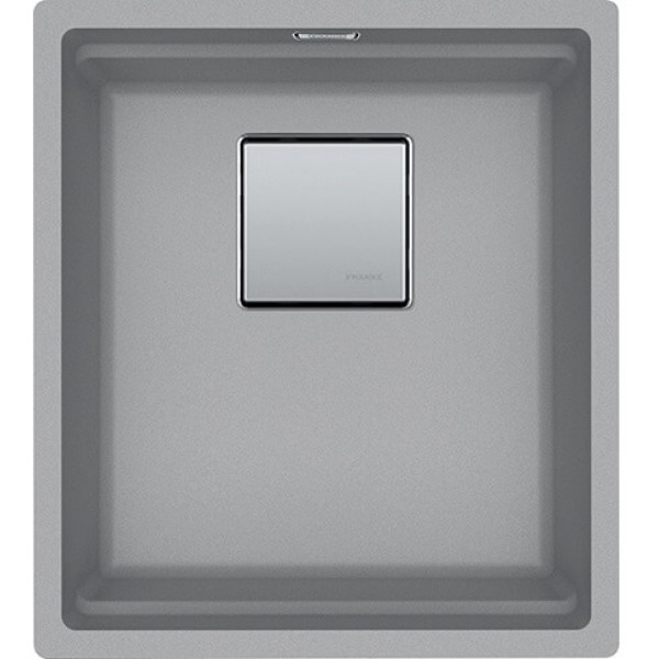 Sink Granite 37x42 free Undermount 1 bowl stone grey, color: Grey Granite