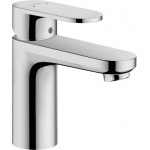 Wash basin tap Deck-mounted material: Brass mixer With pop-up waste set Μ size 100, color: Chrome surface: Glossy Deck-mounted