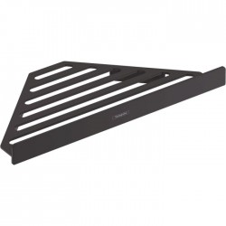 Sponge box material: Brass Corner mounted Single 30,5x14,8x2,6, color: Black surface: Matt
