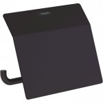 Paper holder with cover material: Brass, color: Black surface: Matt Paper holder with cover material: Brass, color: Black surface: Matt