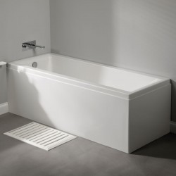 Whirpool bathtub Rectangular 170x72,5 material: Quaryl surface: Glossy, color: White
