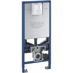 Concealed cistern for wall-mounted toilet for plasterboard wall / for single wall With frame