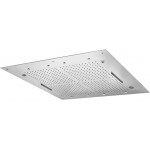 Κεφαλή ντους οροφής 70x40 από inox 2 ροών, χρώμα: Χρωμέ επιφάνεια: Βουρτσισμένη Κεφαλές ντους Κεφαλή ντους οροφής 70x40 από inox 2 ροών, χρώμα: Χρωμέ επιφάνεια: Βουρτσισμένη Κεφαλές ντους