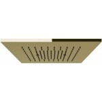 Overhead shower 35x35 material: Brass, color: Gold surface: Glossy Overhead showers