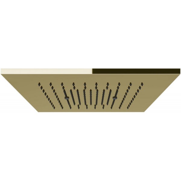 Overhead shower 35x35 material: Brass, color: Gold surface: Glossy Overhead showers