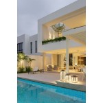Pool mosaic 5x5 Spain, shape: Square 1st choice (31x41), hue: Green Mosaics for pool