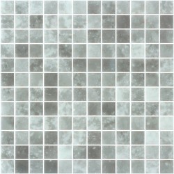 Pool mosaic 2,5x2,5 Spain, shape: Square 1st choice, hue: Grey Mosaics for pool