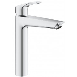 Wash basin tap Deck-mounted L size material: Brass mixer Without waste, color: Chrome surface: Glossy Deck-mounted