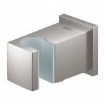 Shower holder Fixed With Outlet elbow material: Brass supersteel, color: Chrome surface: Brushed Shower holders Shower holder Fixed With Outlet elbow material: Brass supersteel, color: Chrome surface: Brushed Shower holders