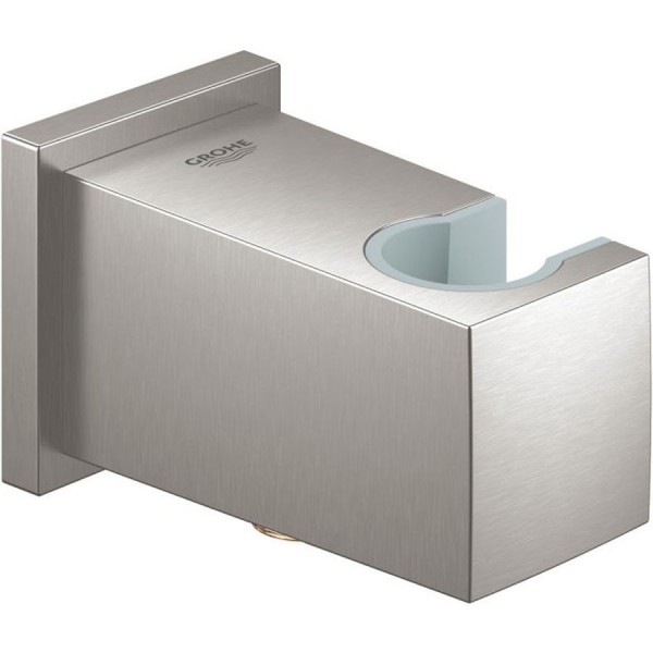 Shower holder Fixed With Outlet elbow material: Brass supersteel, color: Chrome surface: Brushed Shower holders Shower holder Fixed With Outlet elbow material: Brass supersteel, color: Chrome surface: Brushed Shower holders
