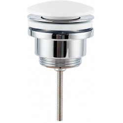 Βαλβίδα χωρίς υπερχείλιση από solid surface επιφάνεια: Ματ, χρώμα: Λευκό Βαλβίδες