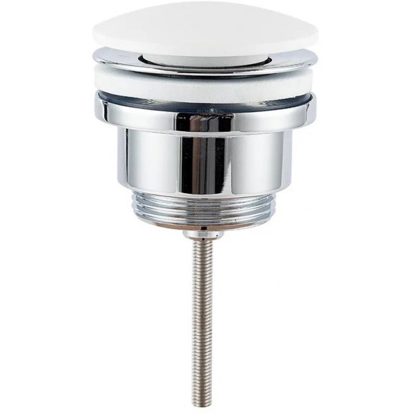 Βαλβίδα χωρίς υπερχείλιση από solid surface επιφάνεια: Ματ, χρώμα: Λευκό Βαλβίδες