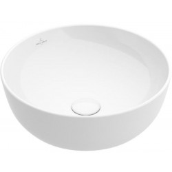 Washbasin Free standing 43x43x13 material: Porcelain Without hole Without overflow White Alpin, CeramicPlus, color: White surface: Glossy Free standing