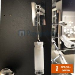 Lighting material: Brass Daylight 4.000° - 4.500° Κ 10W, color: Chrome surface: Glossy Lamps