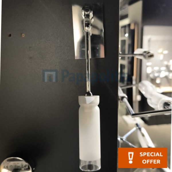 Lighting material: Brass Daylight 4.000° - 4.500° Κ 10W, color: Chrome surface: Glossy Lamps