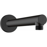 Arm 24cm Wall-mounted material: Brass, color: Black surface: Matt Shower arms