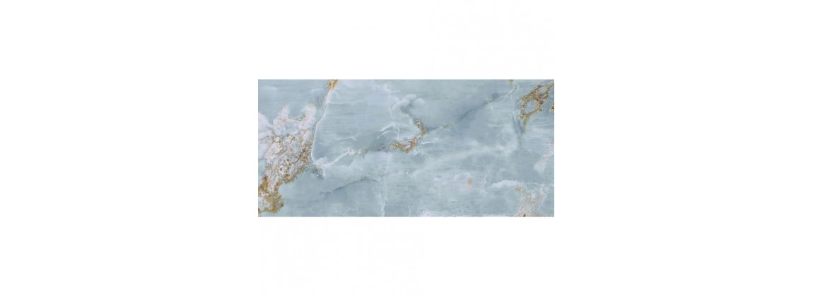 Onyx Aqua Blue Gold